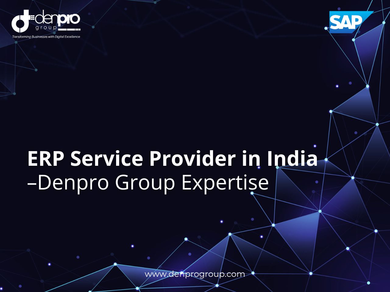ERP Service Provider in India – Denpro Group Expertise
