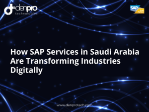 SAP Services in Saudi Arabia