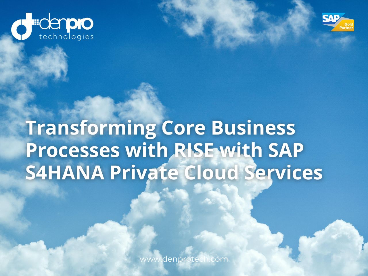 RISE with SAP S4HANA Private Cloud Services