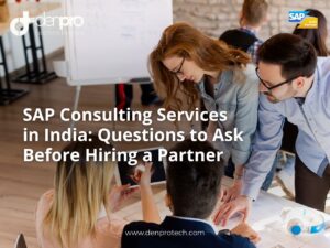SAP Consulting Services in India