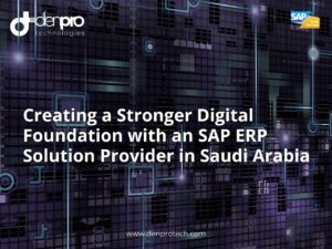 SAP ERP Solution Provider in Saudi Arabia